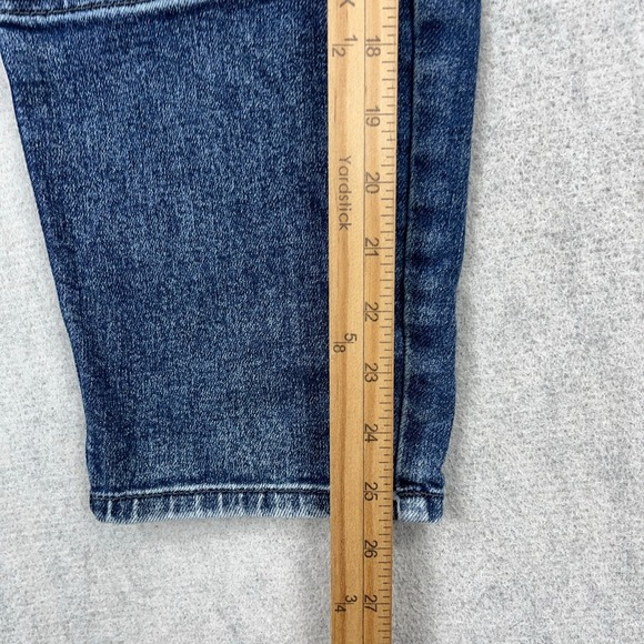 Maurices Jeans Women 4 Straight Leg High Rise Cargo Pockets Relaxed Fit Baggy - Picture 7 of 12
